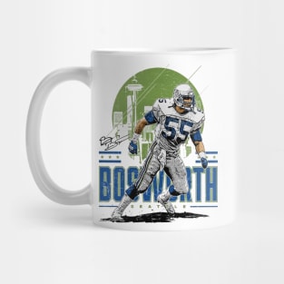 Brian Bosworth Seattle Skyline Mug